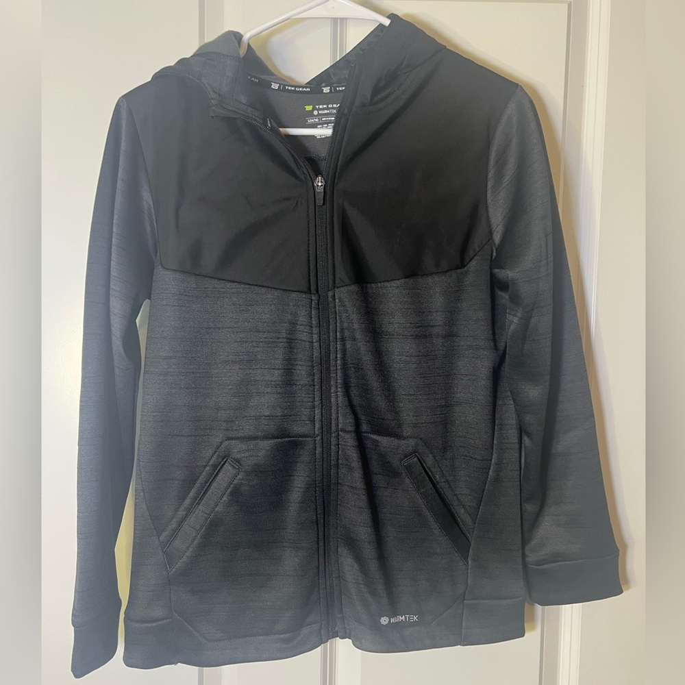 Tek Gear Black/gray Kids Hoodie